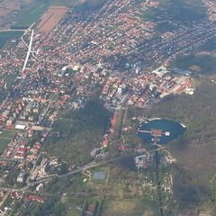 Flugwegposition um 12:00:44: Aufgenommen in der Nähe von Kreis Keszthely, Ungarn in 1736 Meter